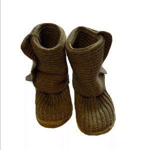 Women’s Grey Button Uggs Size 7.5